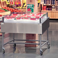Winholt - 48" Stainless Steel Insulated Cold Food Display Table - SSMIT-4836-MLC (Non-Cancelable Item, ETA 2-4 Weeks, SPECIAL ORDER)