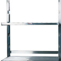 Winholt - 48" x 21" 4 Shelves Aluminum Tubular Shelf & Starter Kit - SCAS-2148-4-SU (Non-Cancelable Item, ETA 2-4 Weeks, SPECIAL ORDER)