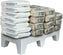 Winholt - 5 Ft Gray Plastic Dunnage Rack - PLSQ-5-1222-GY (Non-Cancelable Item, ETA 2-4 Weeks, SPECIAL ORDER)