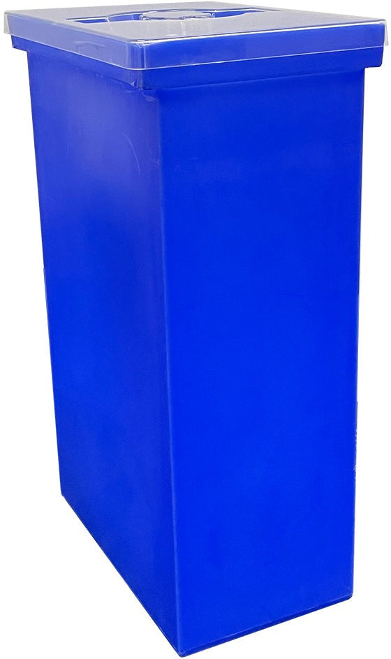 Winholt - 50 Lbs Flour / 75 Lbs Sugar Capacity Blue Polyethylene Ingredient Bin - 148BIN-BL (Non-Cancelable Item, ETA 2-4 Weeks, SPECIAL ORDER)