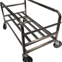 Winholt - 6-Bushel Stainless Steel Gray Bulk Mover Tub - SS-30-6A-GY (Non-Cancelable Item, ETA 2-4 Weeks, SPECIAL ORDER)