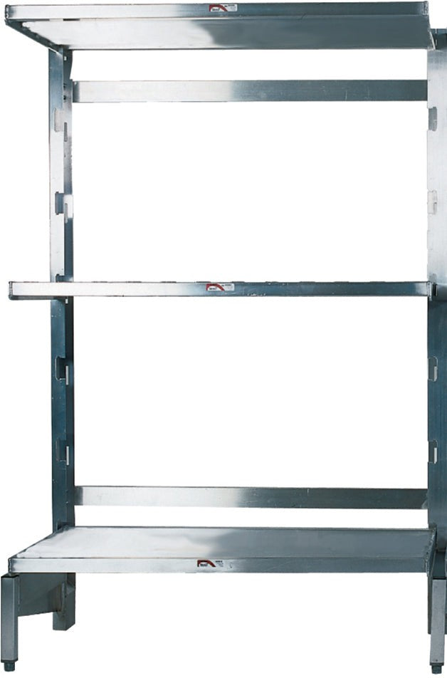 Winholt - 60" x 24" 4 Shelve Aluminum E-Channel Shelf & Starter Kit - SCASCH-2460-4-SU (Non-Cancelable Item, ETA 2-4 Weeks, SPECIAL ORDER)