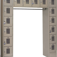 Winholt - 72" x 18" 16 Person Garment Locker - WL-16-CB (Non-Cancelable Item, ETA 2-4 Weeks, SPECIAL ORDER)