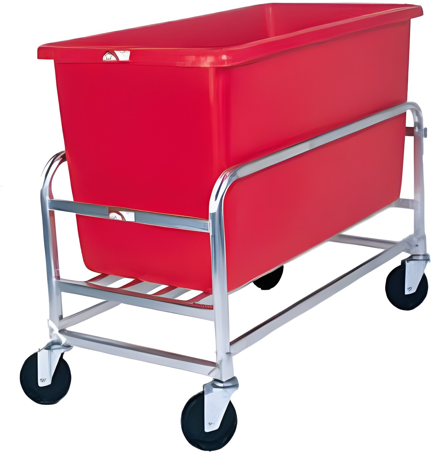 Winholt - 8 Bushel Red Tub Aluminum Bulk Mover - 30-8-AL-RD (Non-Cancelable Item, ETA 2-4 Weeks, SPECIAL ORDER)