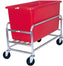 Winholt - 8 Bushel Red Tub Aluminum Bulk Mover - 30-8-AL-RD (Non-Cancelable Item, ETA 2-4 Weeks, SPECIAL ORDER)