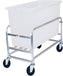 Winholt - 8 Bushel White Tub Aluminum Bulk Mover - 30-8-AL-WH (Non-Cancelable Item, ETA 2-4 Weeks, SPECIAL ORDER)