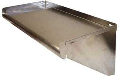 Winholt - 96" x 10" Stainless Steel Wall-Mounte Shelf - SSWMS108 (Non-Cancelable Item, ETA 2-4 Weeks, SPECIAL ORDER)