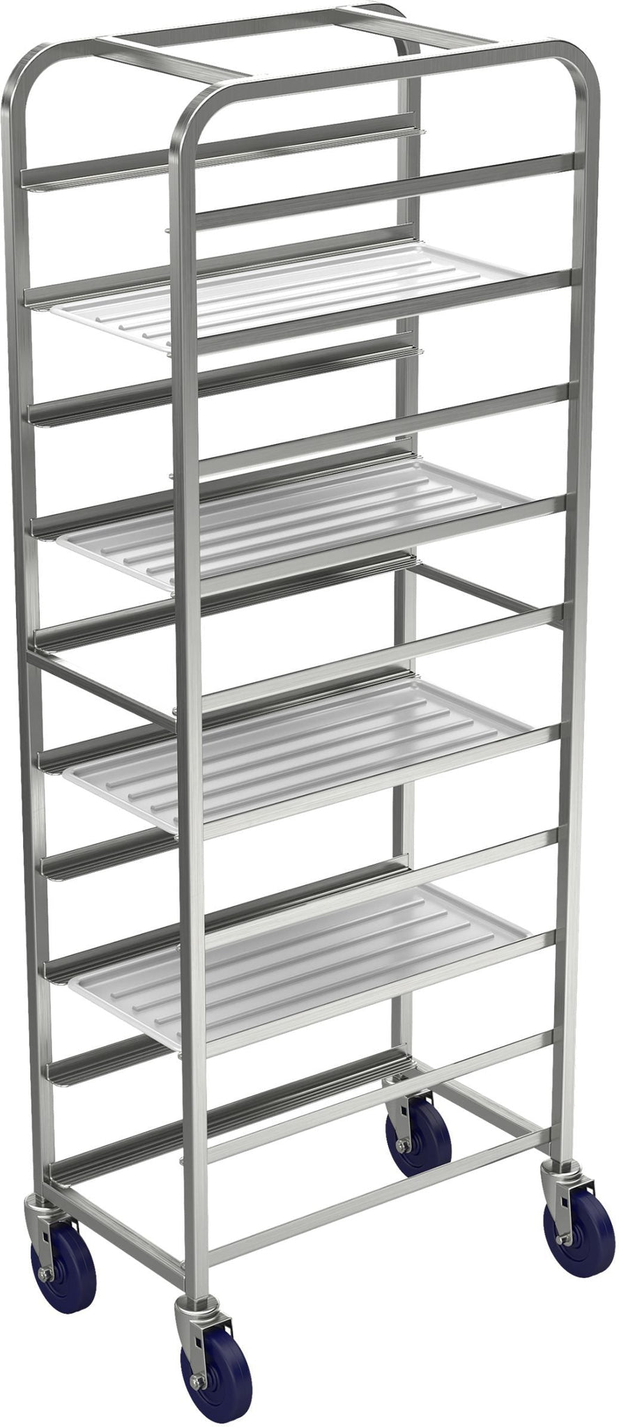 Winholt - Holds 10- 12″ Aluminum Platter Cart - AL-1210 (Non-Cancelable Item, ETA 2-4 Weeks, SPECIAL ORDER)