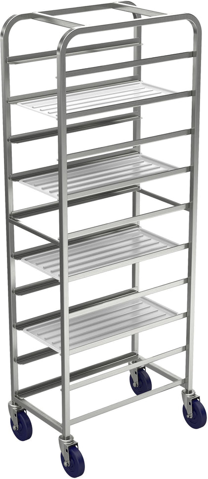 Winholt - Holds 12 – 10″ Stainless Steel Platters Cart - SS-1012 (Non-Cancelable Item, ETA 2-4 Weeks, SPECIAL ORDER)