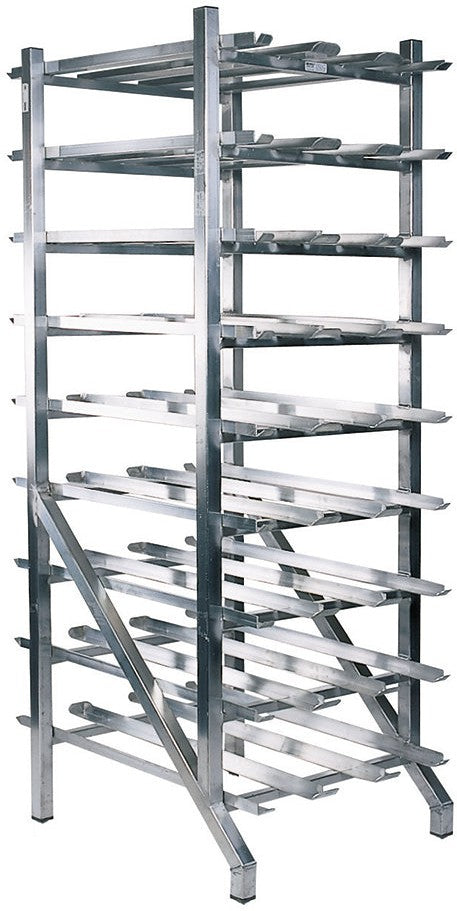 Winholt - Holds 162 #10 and #5 Cans Full Size Aluminum Can Rack Stationary - CR-162 (Non-Cancelable Item, ETA 2-4 Weeks, SPECIAL ORDER)