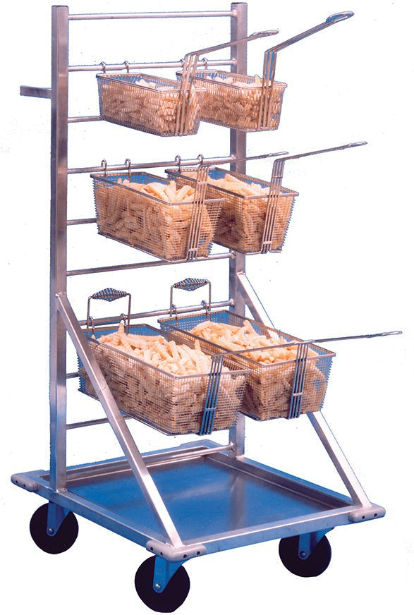Winholt - Holds 27 Baskets Aluminum French Fry Rack - FFR-27 (Non-Cancelable Item, ETA 2-4 Weeks, SPECIAL ORDER)