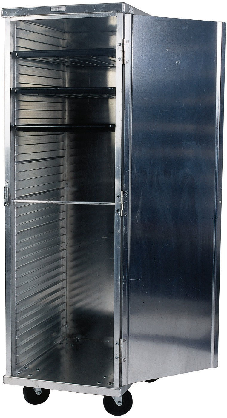 Winholt - Holds 40, 18″ x 26″ Pans Aluminum Enclosed Transport Cabinet - EC1840-C-MFG (Non-Cancelable Item, ETA 2-4 Weeks, SPECIAL ORDER)