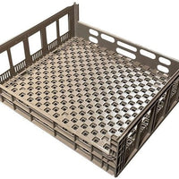 Winholt - Holds 6 Crisping Trays Aluminum Mobile Locking Casters Crisping Rack - AL-3206CR-MLC (Non-Cancelable Item, ETA 2-4 Weeks, SPECIAL ORDER)