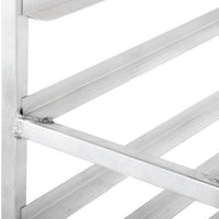 Winholt - Six 10" Trays End Load Aluminum Platter Cart - AL-106 (Non-Cancelable Item, ETA 2-4 Weeks, SPECIAL ORDER)