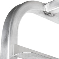 Winholt - Six 10" Trays End Load Aluminum Platter Cart - AL-106 (Non-Cancelable Item, ETA 2-4 Weeks, SPECIAL ORDER)