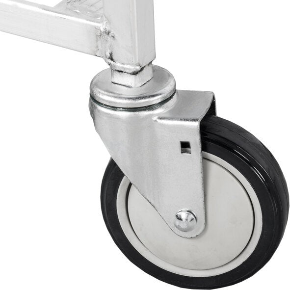 Winholt - Six 12" Trays End Load Aluminum Platter Cart - AL-126 (Non-Cancelable Item, ETA 2-4 Weeks, SPECIAL ORDER)