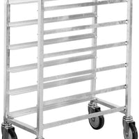 Winholt - Six 12" Trays End Load Aluminum Platter Cart - AL-126 (Non-Cancelable Item, ETA 2-4 Weeks, SPECIAL ORDER)
