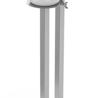 Winholt - Stainless Steel Sanitizer Dispensing Stand - SS1212DT (Non-Cancelable Item, ETA 2-4 Weeks, SPECIAL ORDER)