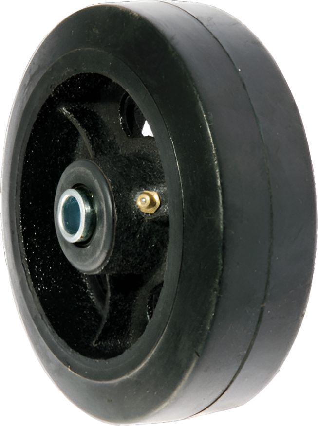 Winholt - Swivel Plate Caster with 6" x 2" Mold-On Rubber Wheel - 7462CBZ (Non-Cancelable Item, ETA 2-4 Weeks, SPECIAL ORDER)
