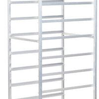 Winholt - Ten 18" Trays End Load Aluminum Platter Cart - AL-1810 (Non-Cancelable Item, ETA 2-4 Weeks, SPECIAL ORDER)