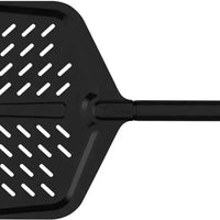 Witt - 12” Perforated Pizza Peel Black with Soft Grip Handle - WI48651034
