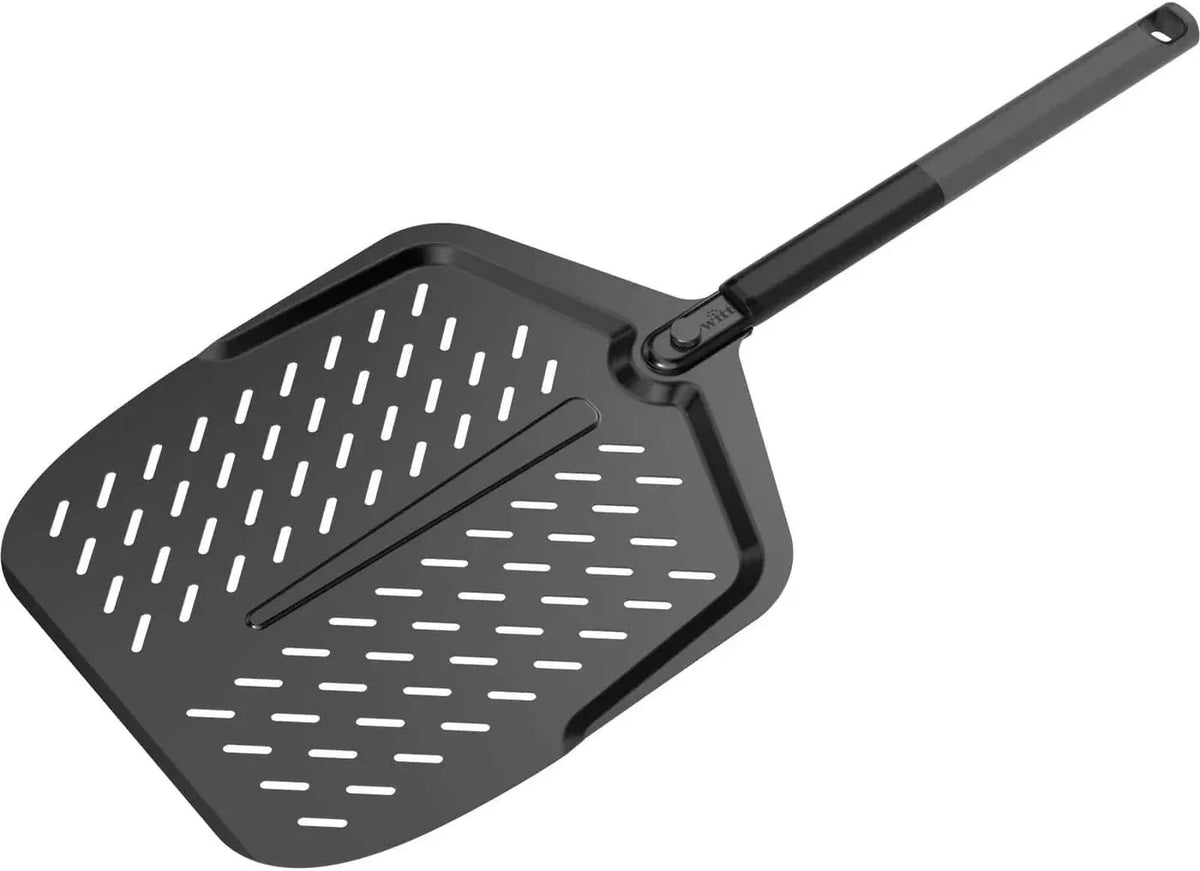 Witt - 12” Perforated Pizza Peel Black with Soft Grip Handle - WI48651034