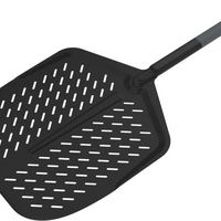 Witt - 14” Perforated Pizza Peel Black with Soft Grip Handle - WI48651035