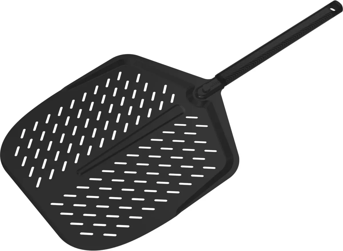 Witt - Carbon Short Handle 14” Perforated Pizza Peel - WI48651037