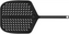 Witt - Carbon Short Handle 14” Perforated Pizza Peel - WI48651037