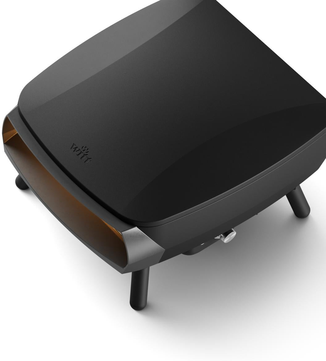 Witt - Piccolo Rotante 16" Matte Black Pizza Oven - WI100000331