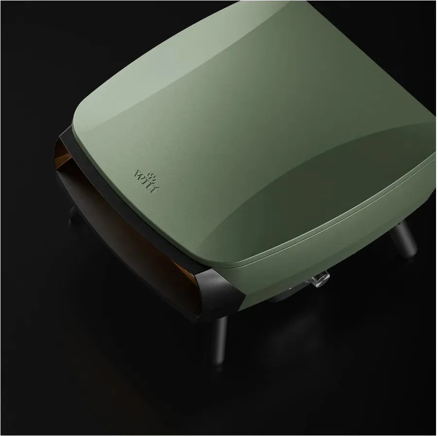 Witt - Piccolo Rotante 16" Matte Green Pizza Oven - WI100000332
