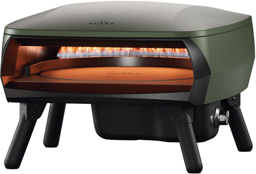 Witt - Piccolo Rotante 16" Matte Green Pizza Oven - WI100000332