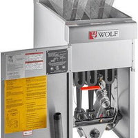 Wolf - 35-40 lbs Capacity 90,000 BTU Liquid Propane Floor Fryer - WF300-2