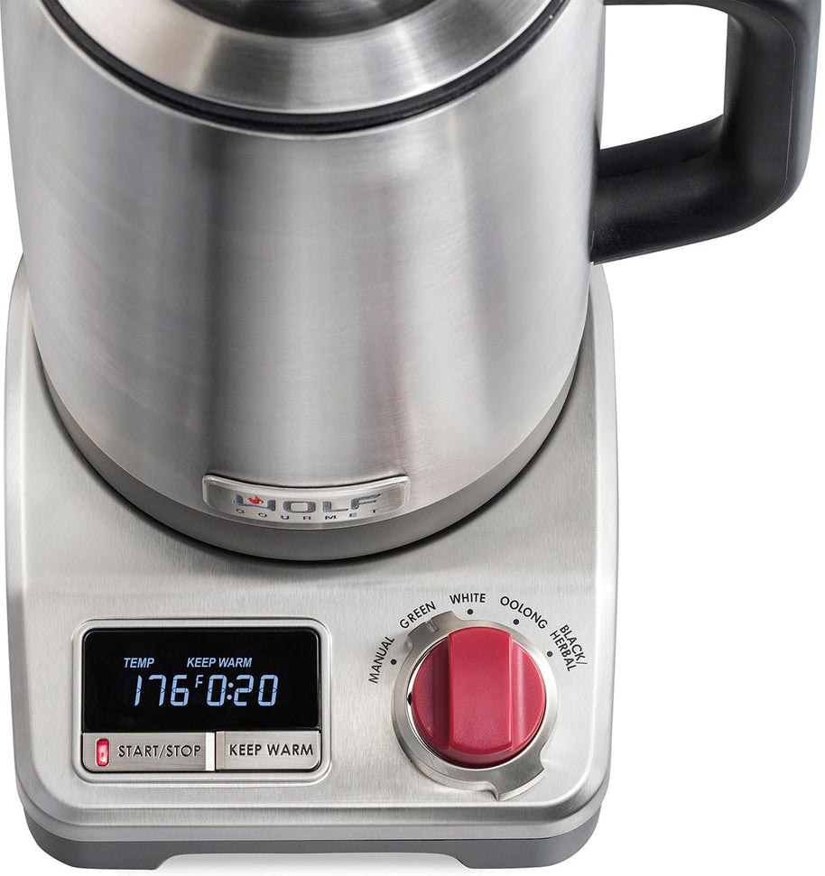 Wolf Gourmet - 1.5 L True Temperature Electric Kettle - WGKT100S-C