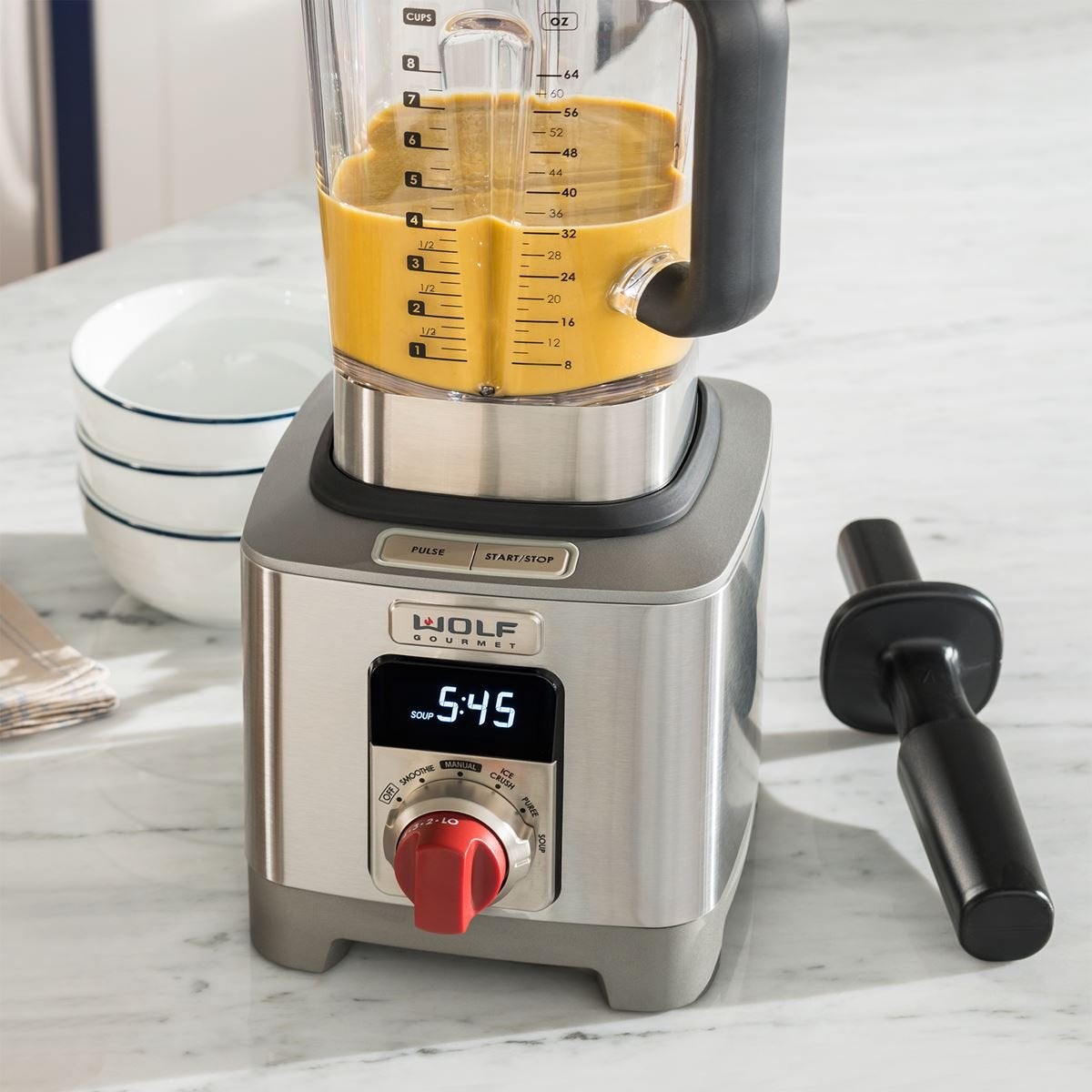 Wolf Gourmet - 2.4 HP High Performance Blender - WGBL100S-C