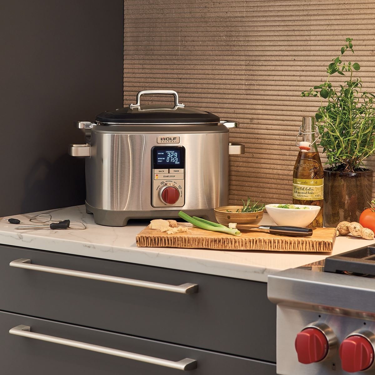 Wolf Gourmet - 7 QT Multi-Function Cooker - WGSC100S