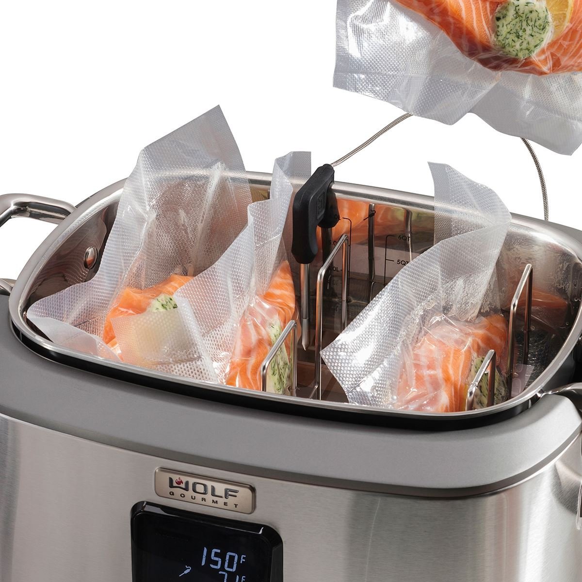Wolf Gourmet - 7 QT Multi-Function Cooker - WGSC100S