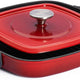 Woll - 11" x 11" Red Iron Non-Stick Grill With Press (28 x 28 CM) - 628-2CI-010