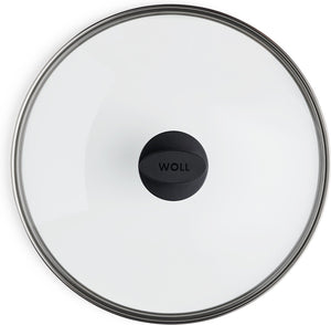 Woll - 11.0" ELI Safety Glass Pan Lid with knob Handle (28 CM) - S28ELM