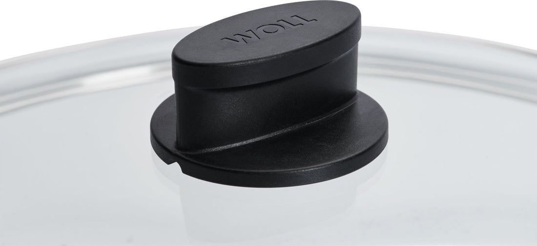 Woll - 11.0" ELI Safety Glass Pan Lid with knob Handle (28 CM) - S28ELM