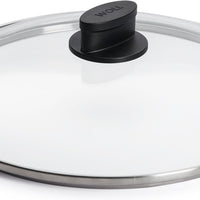 Woll - 11.0" ELI Safety Glass Pan Lid with knob Handle (28 CM) - S28ELM
