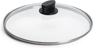 Woll - 11.0" ELI Safety Glass Pan Lid with knob Handle (28 CM) - S28ELM