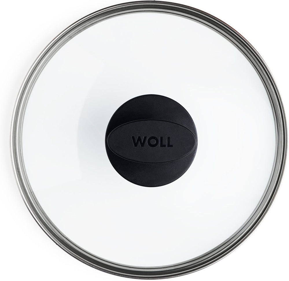 Woll - 7.1" ELI Safety Glass Pan Lid with knob Handle (18 CM) - S18ELM