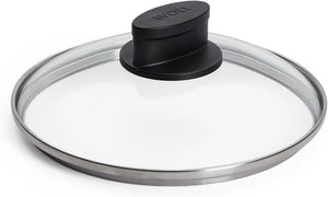 Woll - 7.1" ELI Safety Glass Pan Lid with knob Handle (18 CM) - S18ELM