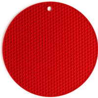 Woll - 9.4" Round Silicone Coasters With Honeycomb Structure (24 CM) - MA24