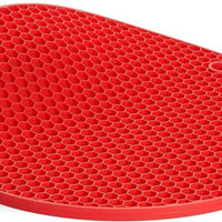 Woll - 9.4" Round Silicone Coasters With Honeycomb Structure (24 CM) - MA24