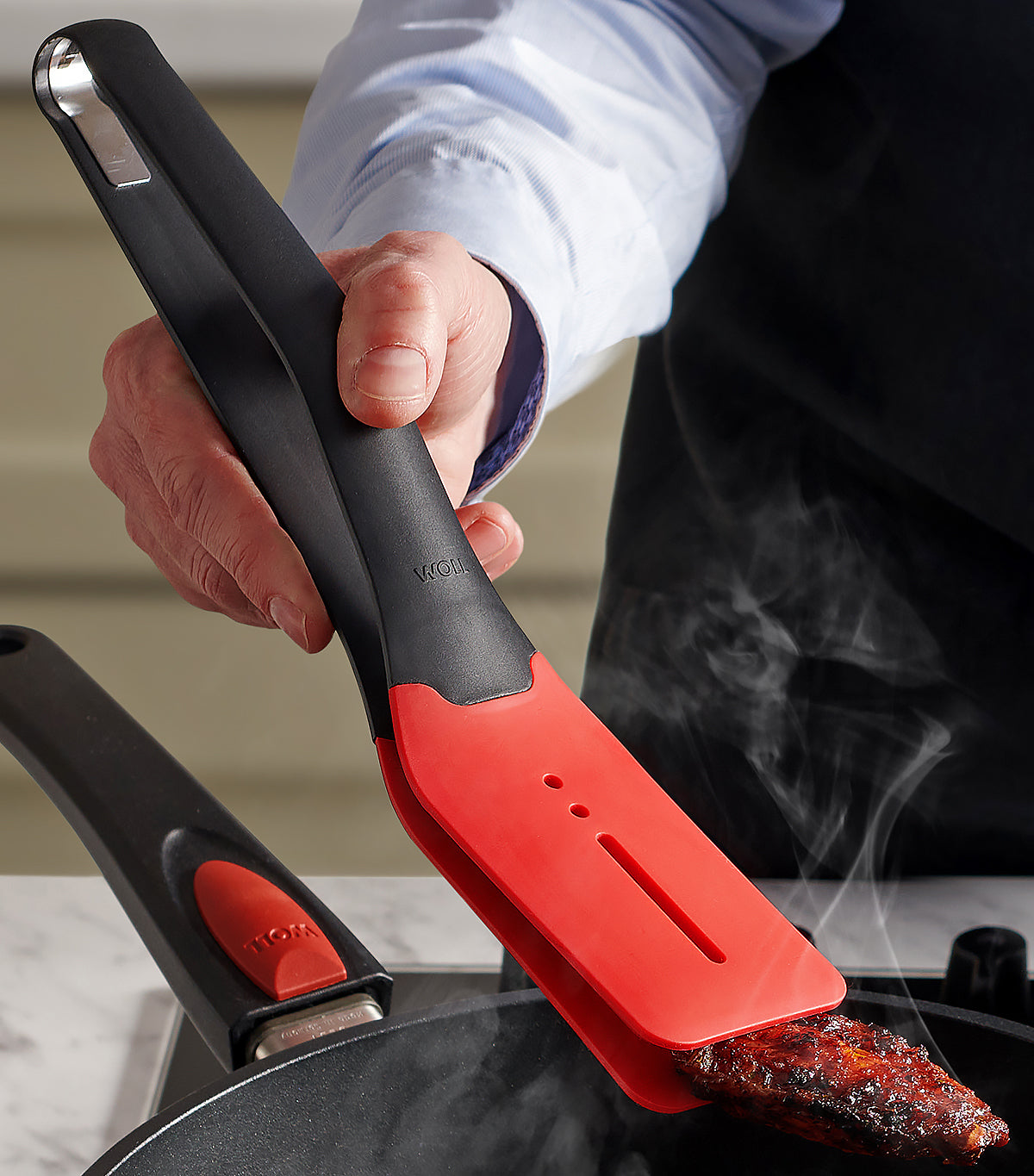 Woll - Cook-it 11.8" Silicon Kitchen Tongs (30 CM) - KU009