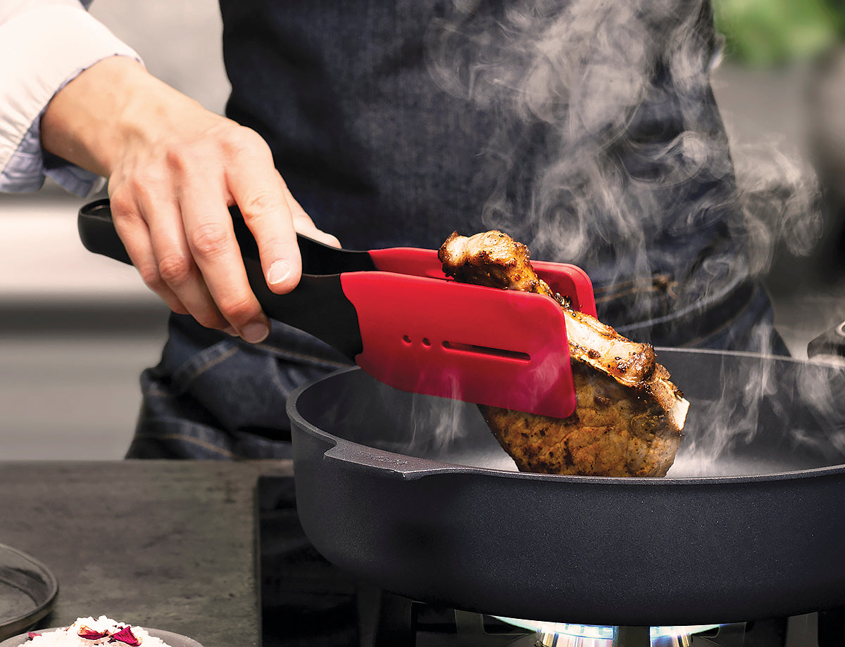 Woll - Cook-it 11.8" Silicon Kitchen Tongs (30 CM) - KU009