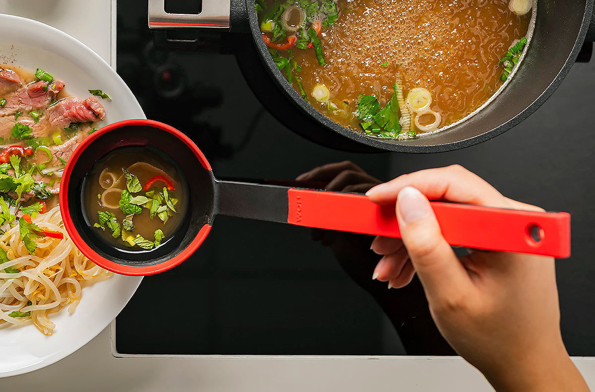 Woll - Cook-it 12.6" Silicon Kitchen Soup ladle (32 CM) - KU008