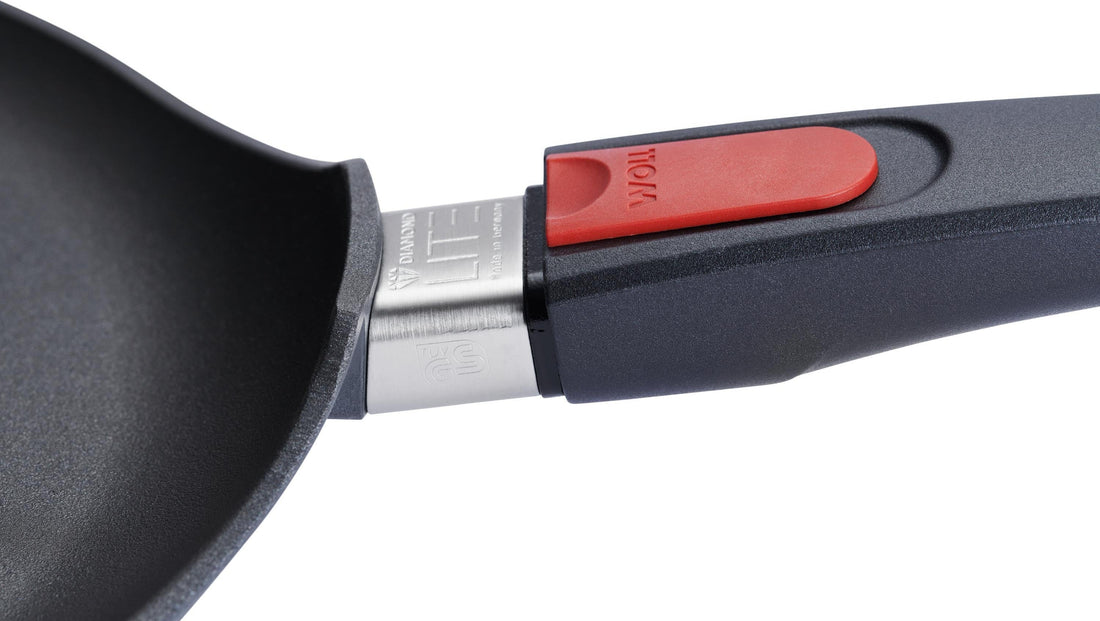 Woll - Diamond Lite 10.2" Non-Stick Crepe Pan With Black Detachable Handle (26 CM) - 1226DPI
